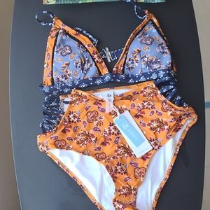 NWT-Cupshe Boho Bikini